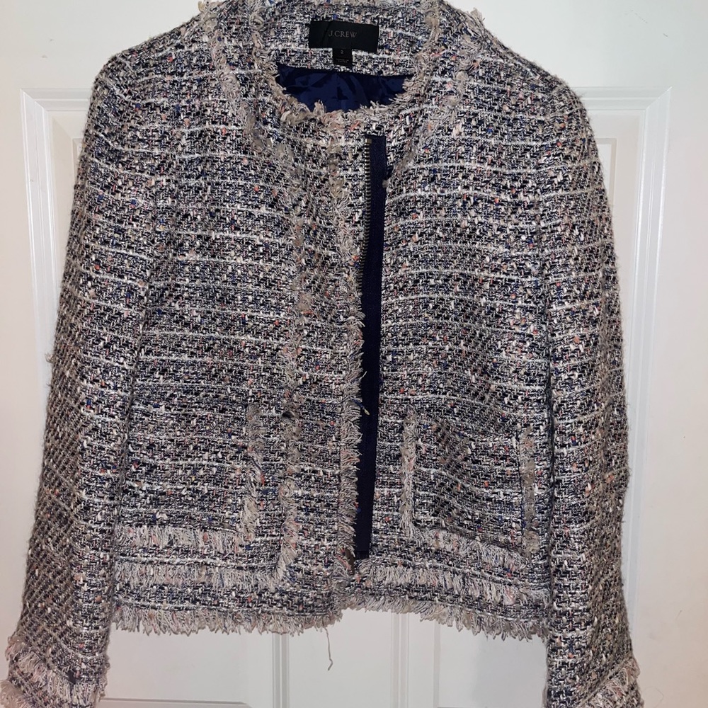 J Crew Tweed Jacket